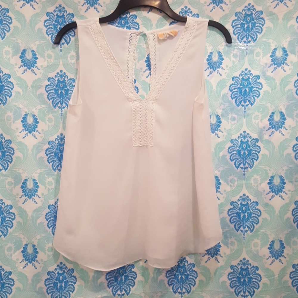 Last April By Naked Sheer Sleeveless Blouse D41